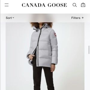 Canada goose down jacket cypress puffer